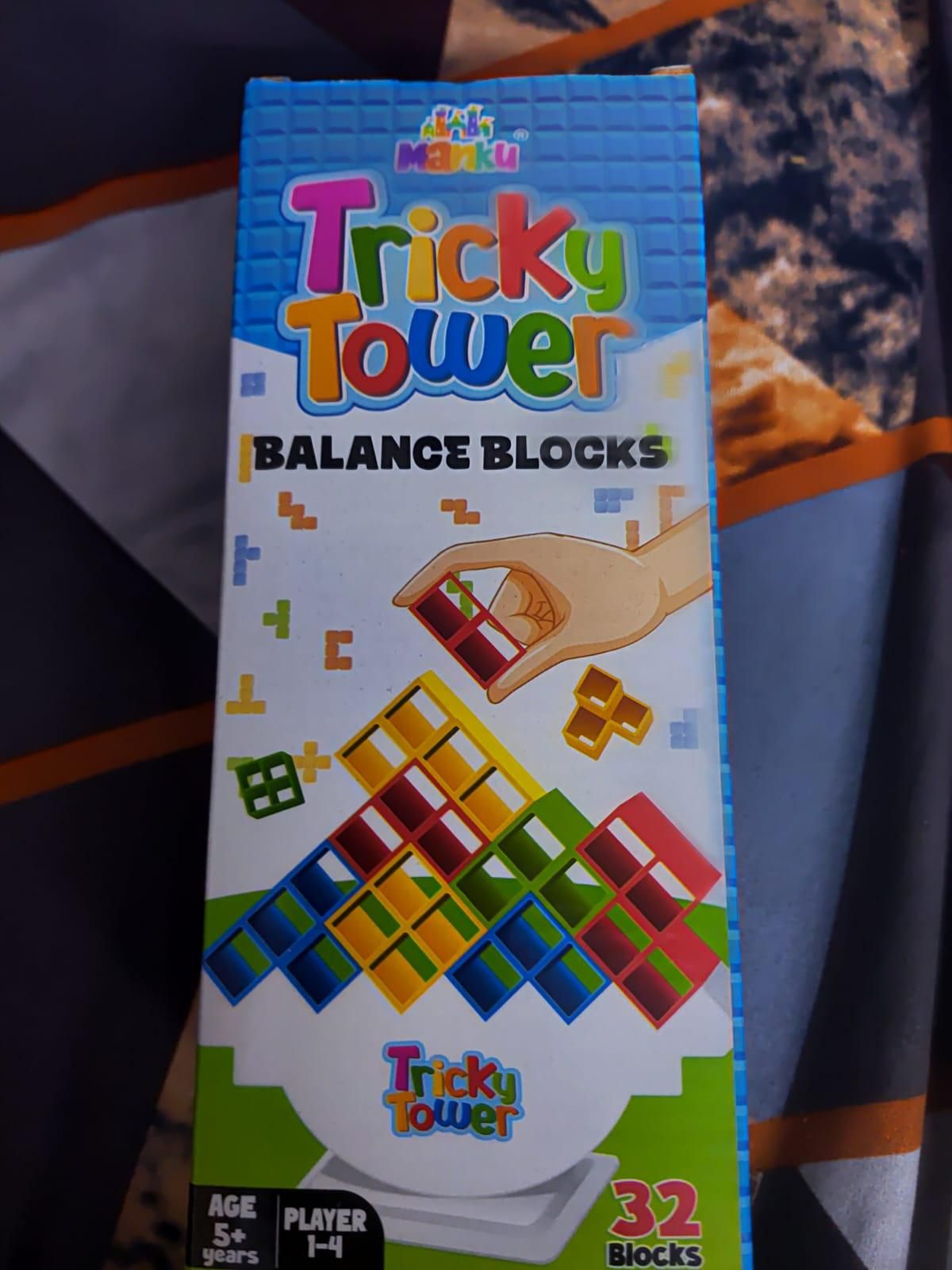 TiltTower™ - Tricky Tower Balance Blocks
