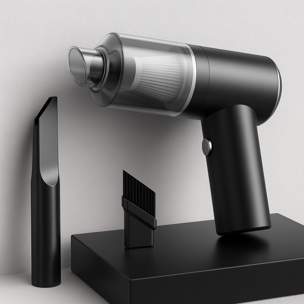 DustBlitz™ – Portable Air Duster & Mini Vacuum