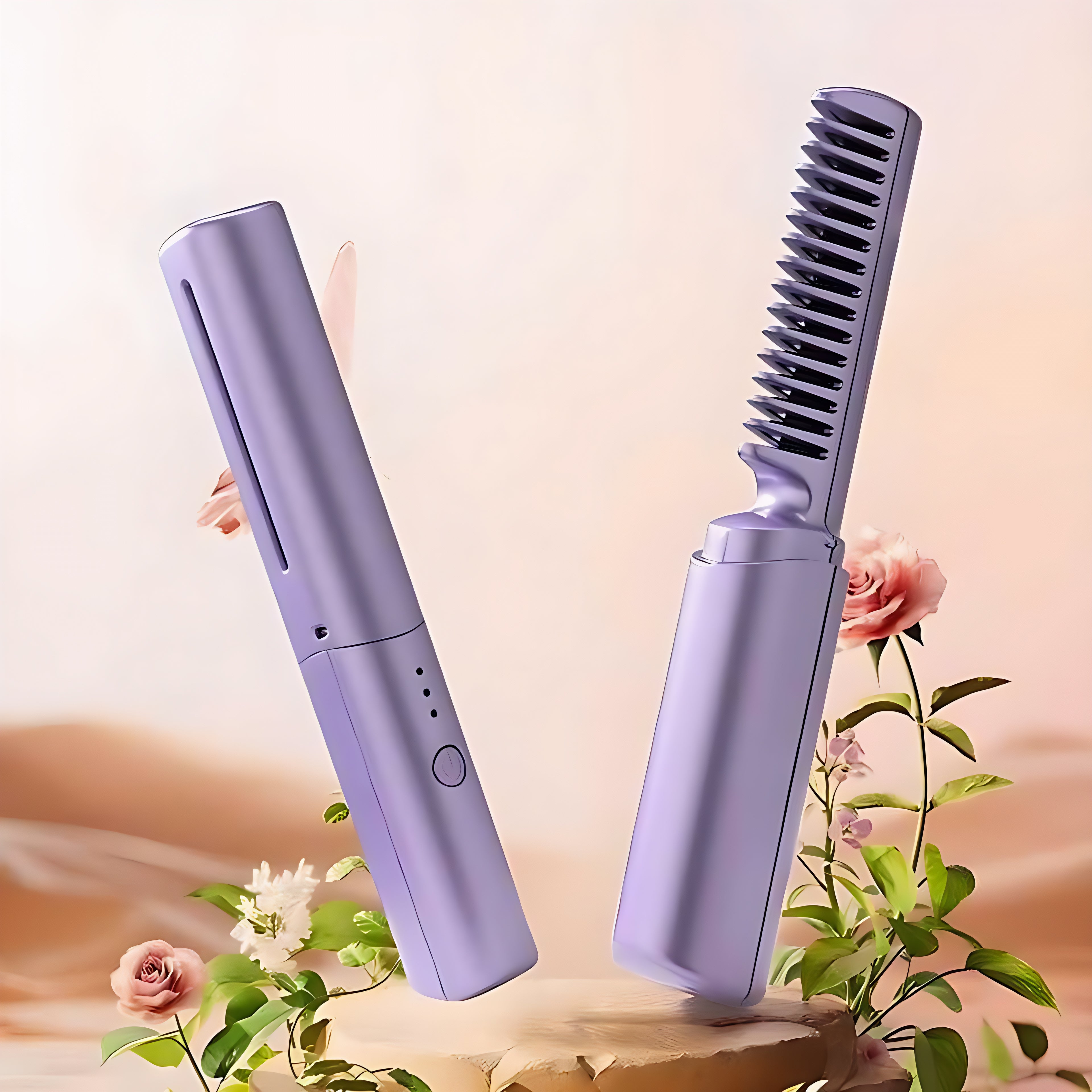 SilkySnap™ Cordless Mini Hot Comb Straightener
