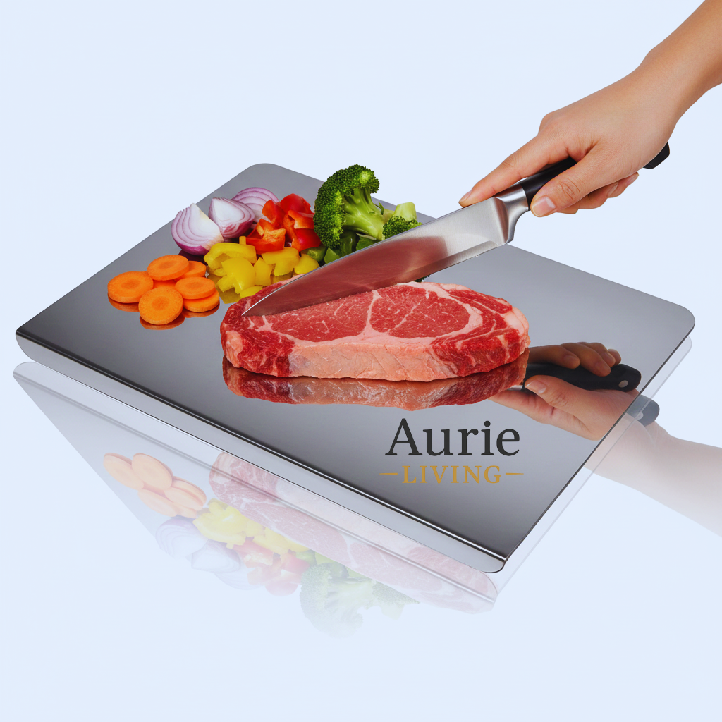 Pro Stainless Steel Chopping Board