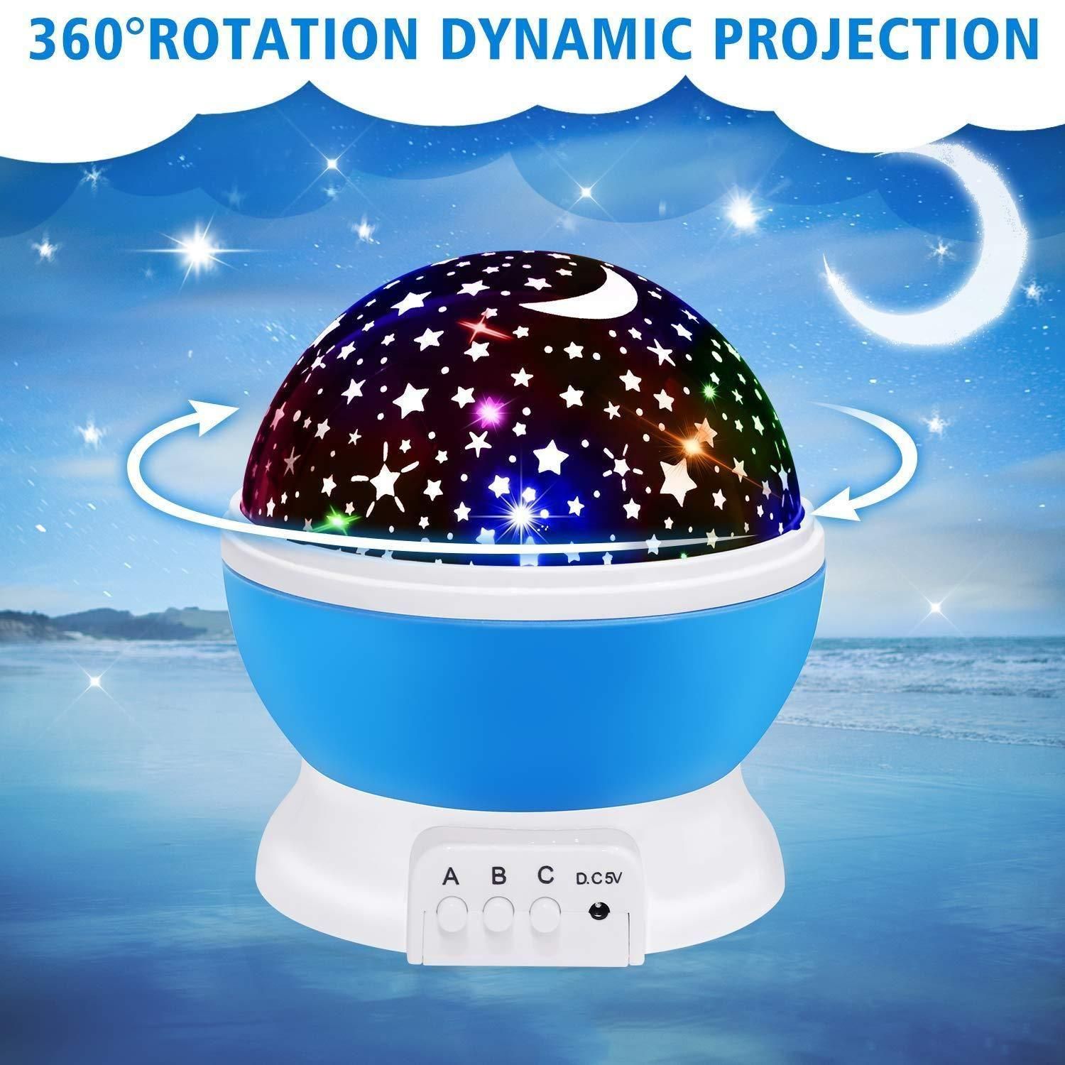 CosmoBeam™ Star Projector Night Light