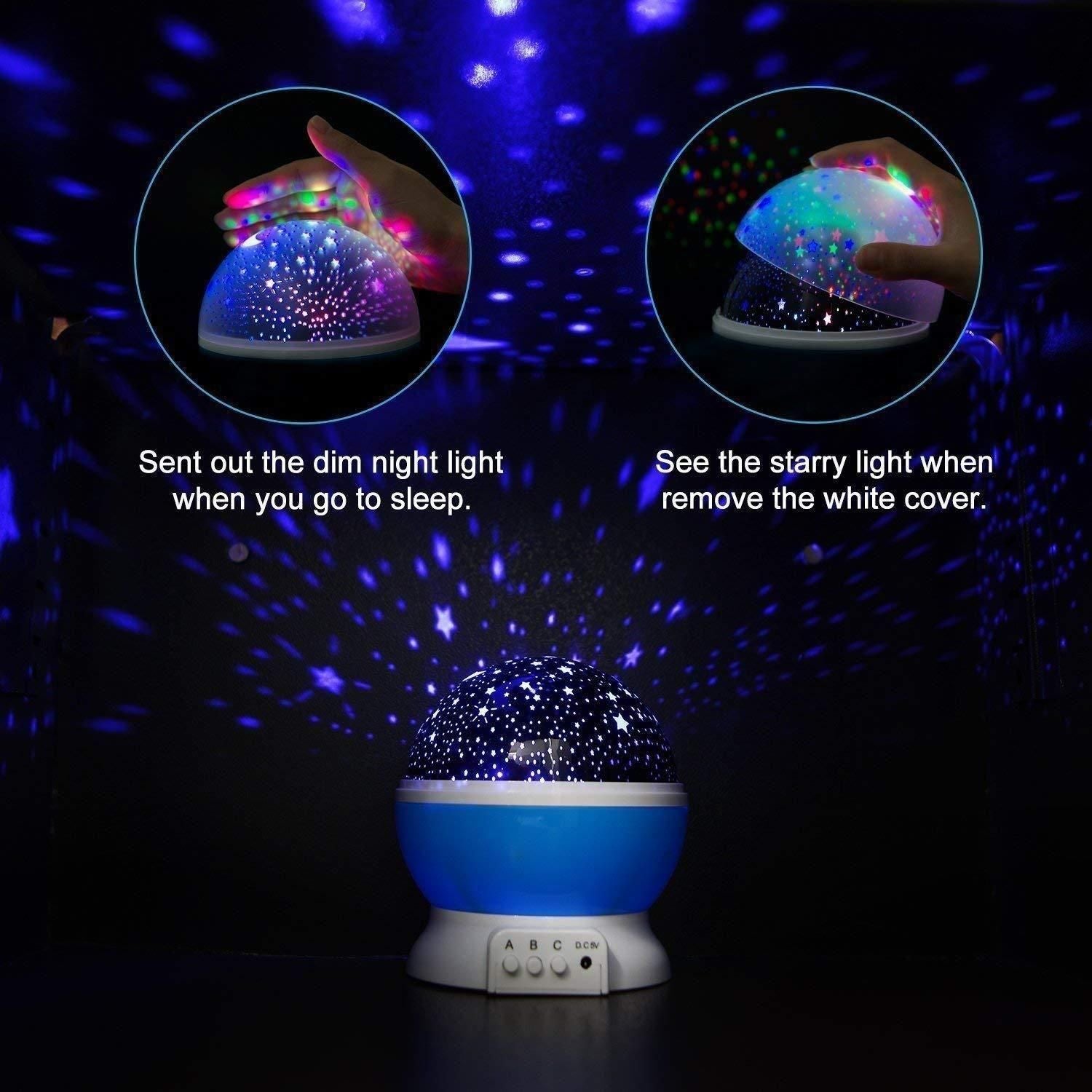 CosmoBeam™ Star Projector Night Light